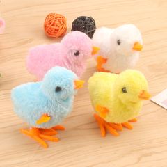 Gà con đồ chơi nhảy nhót hoạt động bằng dây cót D0108042