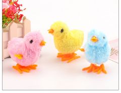 Gà con đồ chơi nhảy nhót hoạt động bằng dây cót D0108042