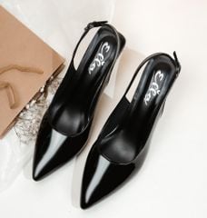 Giày sandal nữ hở gót công sở cao cấp sành điệu quyến rũ L666