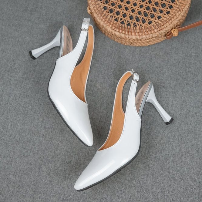 Giày sandal nữ hở gót công sở cao cấp sành điệu quyến rũ L666