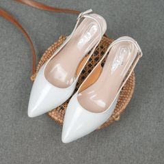 Giày sandal nữ hở gót công sở cao cấp sành điệu quyến rũ L666