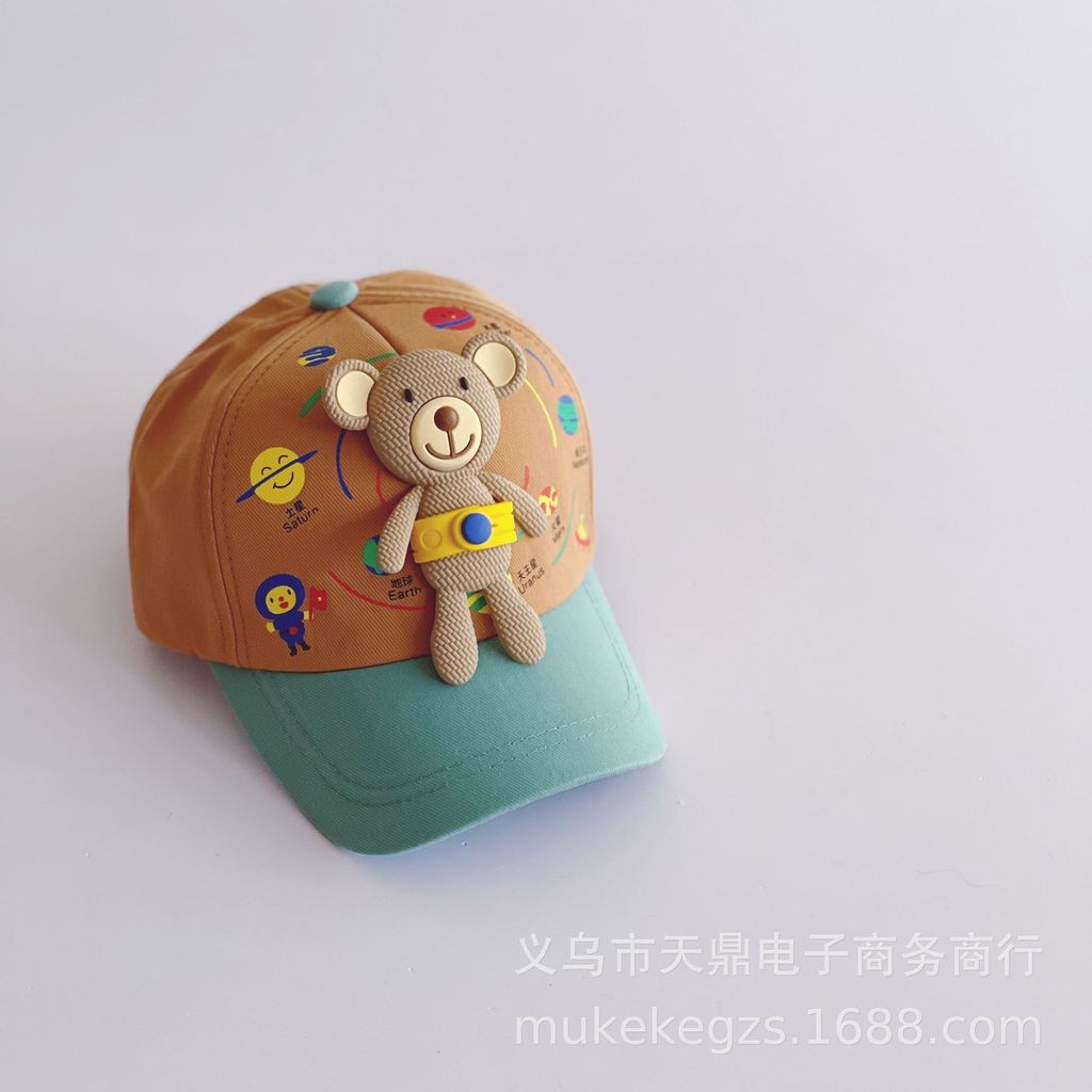 Mũ lưỡi trai cho bé LOBY có hình gấu dễ thương M0109006