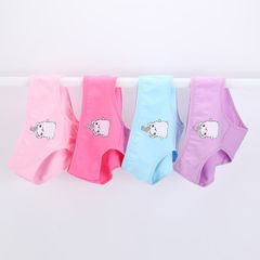 Quần chip tam giác bé gái LOBY chất cotton co dãn QC0114002