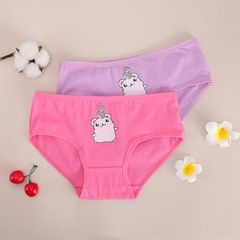 Quần chip tam giác bé gái LOBY chất cotton co dãn QC0114002