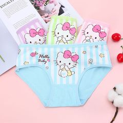 Quần chip tam giác bé gái LOBY chất cotton co dãn QC0114002