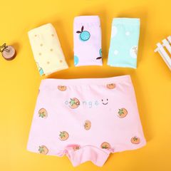 Quần chip đùi bé gái LOBY chất cotton siêu co dãn QC0114004