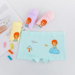 Quần chip đùi bé gái LOBY chất cotton siêu co dãn QC0114004