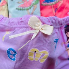 Quần chip bé gái LOBY cotton 100% siêu co dãn QC0114011