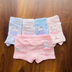 Quần chip đùi bé gái LOBY cotton 100% tự nhiên QC0114012