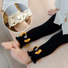 Quần legging bé gái LOBY chất len co dãn ấm áp Q0106032