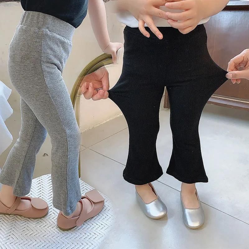Quần legging bé gái LOBY thiết kế ống loe sành điệu Q0106034