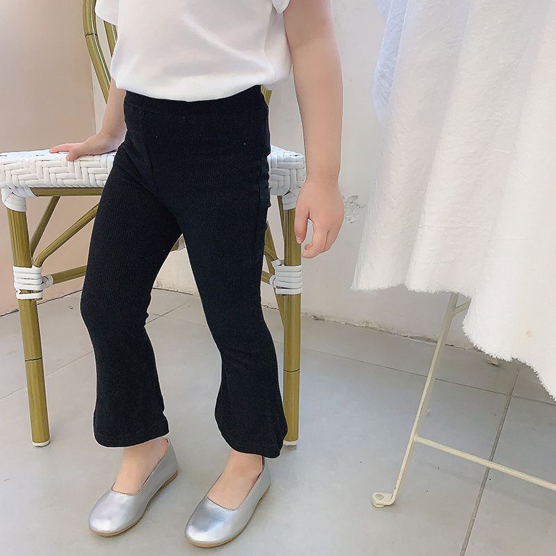 Quần legging bé gái LOBY thiết kế ống loe sành điệu Q0106034