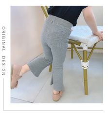 Quần legging bé gái LOBY thiết kế ống loe sành điệu Q0106034