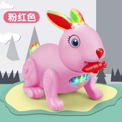 Thỏ đồ chơi phát nhạc phát sáng chạy bằng pin D0108009