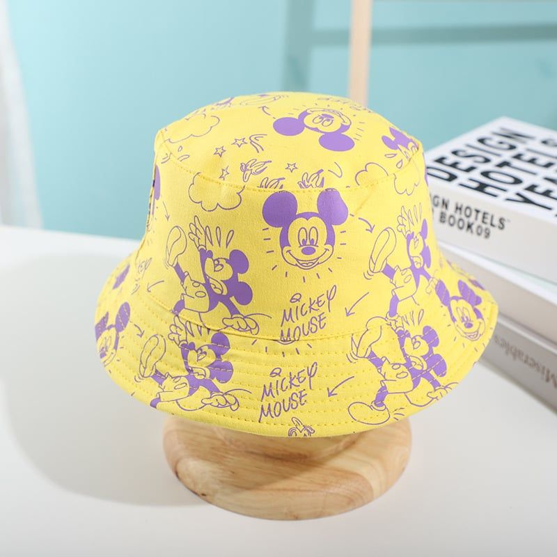 Mũ rộng vành cho bé LOBY in họa tiết chuột Mickey M0109013
