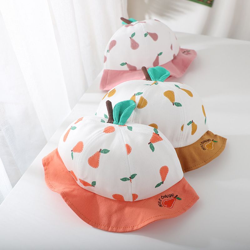 Mũ rộng vành cho bé LOBY in họa tiết quả lê đáng yêu M0109012
