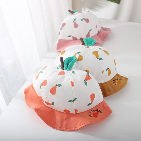 Mũ rộng vành cho bé LOBY in họa tiết quả lê đáng yêu M0109012