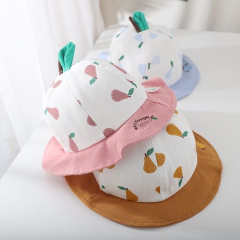 Mũ rộng vành cho bé LOBY in họa tiết quả lê đáng yêu M0109012