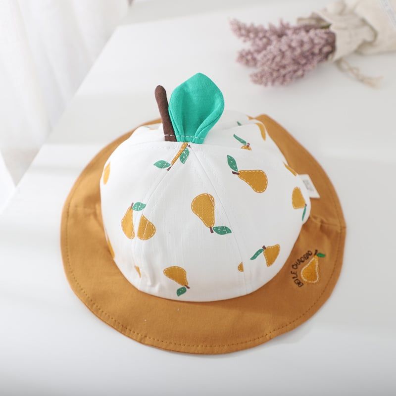 Mũ rộng vành cho bé LOBY in họa tiết quả lê đáng yêu M0109012