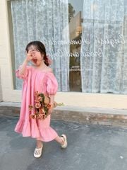 Váy dáng suông bé gái LOBY kiểu đuôi cá V0401078