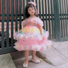 Váy công chúa bé gái thiết kế LOBY V010