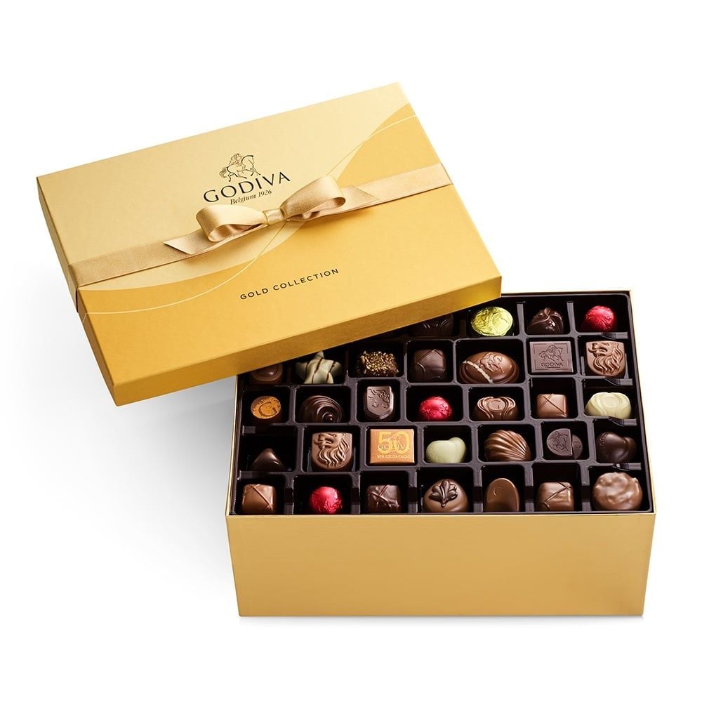 Chocolate GODIVA Ngon Nhất Thế Giới : Hộp Quà Tặng 140 Cái 1.7kg ...