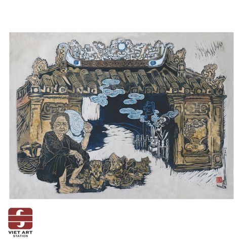 Người bán tò he Hội An