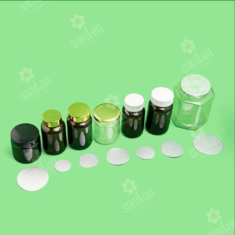 Màng seal PS | Màng seal nhôm carton cho hũ Thủy Tinh ( Kích thước có sẵn)