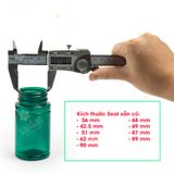 Màng seal PET | Màng seal nhôm ghép giấy cho hũ nhựa PET ( Kích thước có sẵn)