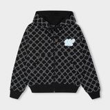  HOODIE ZIP BOXY 8YO MONOGRAM 