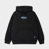  EMBROIDERY HOODIE # BLACK 