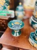  Trọn bộ bàn thờ ông địa Gốm sứ Bát Tràng Hợp mệnh Mộc & Hỏa - Gốm nghệ nhân Bát Tràng PATT20 