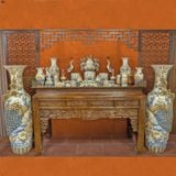  Bộ bát hương thờ gia tiên ban thờ 2m17 3N1 