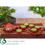  Bộ tâm trà tử sa Bát Tràng 
