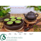  Bộ tâm trà tử sa Bát Tràng 