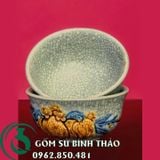  Bộ Đồ Thờ ban 1m97 Men Rạn Nổi Bát Tràng 