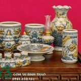  Bộ đồ thờ 3 bát hương - Ban 1m27 - 2m17 