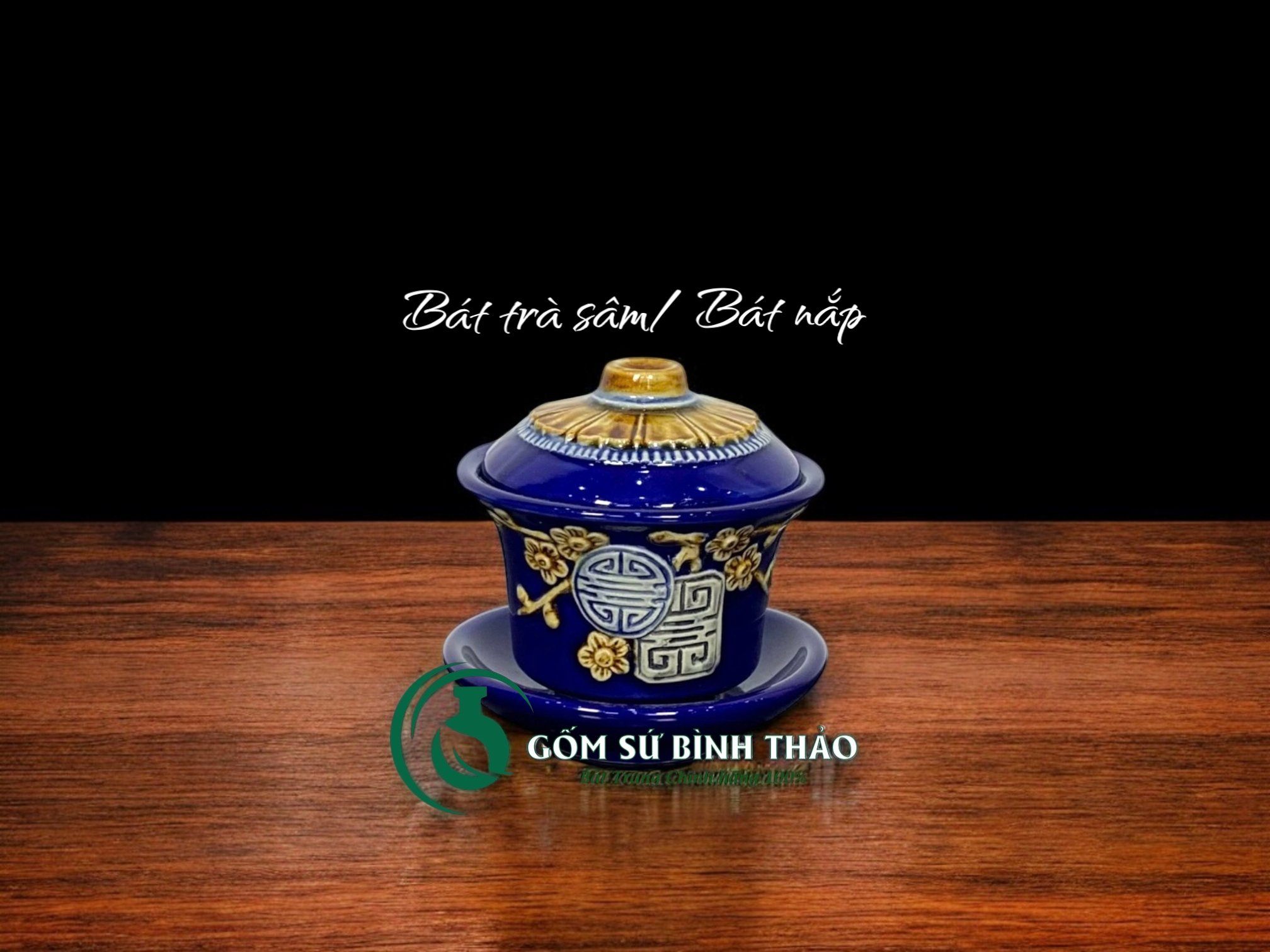  [Hợp mệnh THỦY - MỘC] Bộ đồ thờ Ban Thần Tài/ Bộ thờ Tài Địa Gốm sứ Bát Tràng 