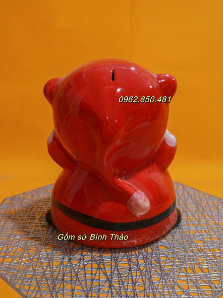  Lợn đất tiết kiệm tiền - Mẫu Noel 