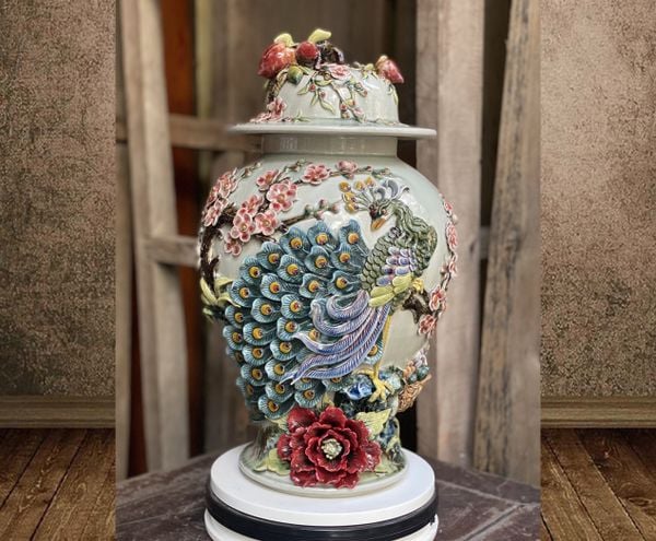  Choé Công Danh Phú Quý - Hàng Nghệ nhân Bát Tràng Đắp tay 