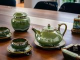  Bộ Ấm chén men Hỏa biến - Gốm sứ Bát Tràng 