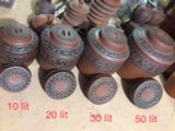  10L - Chum Sành ngâm Rượu Họa tiết Trống Đồng 10 Lít 