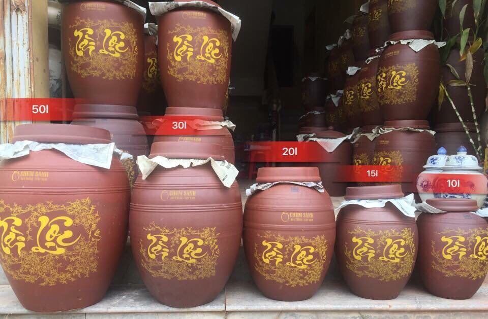  20L - Chum Sành ngâm Rượu Tài Lộc 20 Lít 