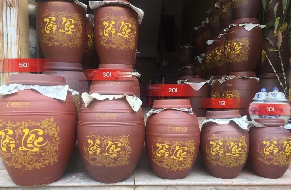  10L - Chum Sành ngâm Rượu Tài Lộc 10 Lít 