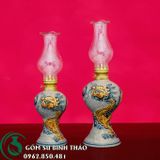  Bộ đồ thờ Thần Tài Men rạn Bát Tràng PATT05 