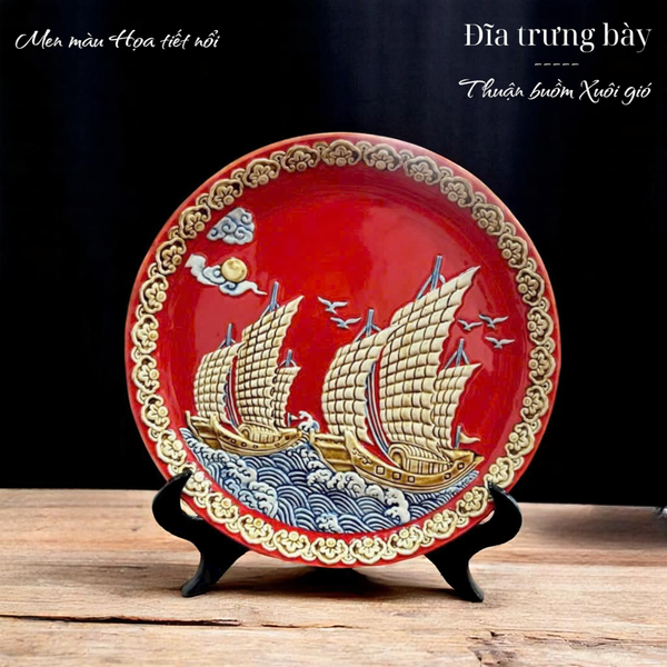  ĐĨA PHONG THUỶ TRƯNG BÀY “THUẬN BUỒM XUÔI GIÓ” – Mang Lại May Mắn, Thuận Lợi Trên Mọi Hành Trình 