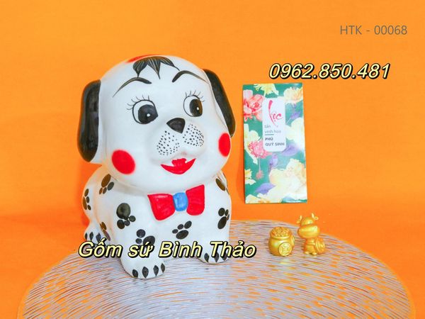  Lợn đất tiết kiệm Bát Tràng - Mẫu CTK 