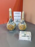  Bộ đồ thờ Gia tiên Cơ bản Men rạn Đắp nổi - Hàng chuẩn Nghệ nhân MRBT15 