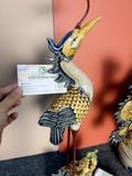  Bộ Đỉnh hạc Tạm sự Chân đồng Men Rạn - Gốm sứ Bát Tràng CN 