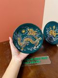  Bộ đờ thờ 3 bát hương Gốm sứ Bát Tràng Hợp mệnh Mộc & Hỏa - Gốm nghệ nhân Bát Tràng MMPA12 